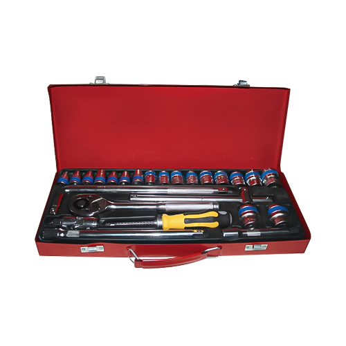 ชุดซ็อกเก็ตผลกระทบ 25pcs (1/2”)